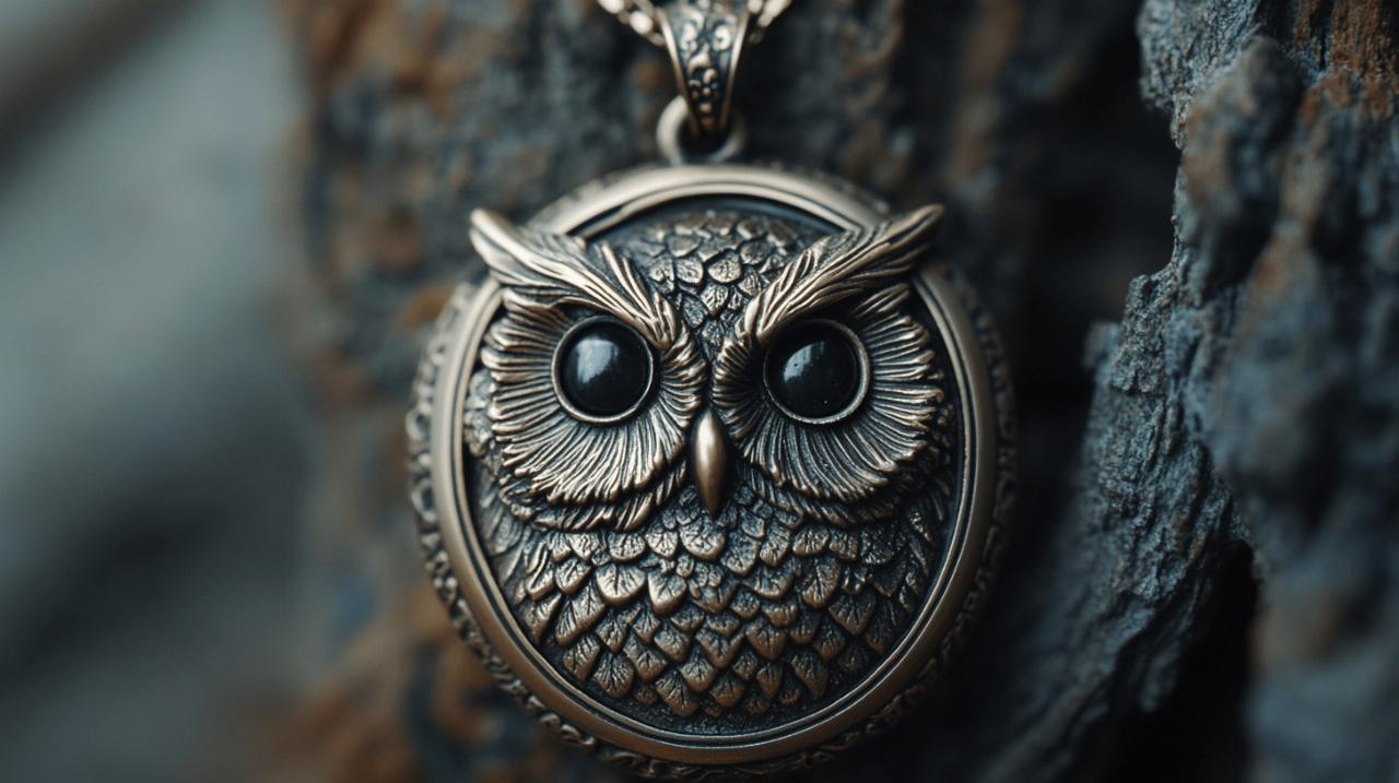 Le Collier Hibou Medaillon Chouette : L’accessoire incontournable des fashionistas 2024